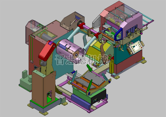 三合一送料機3D結構圖