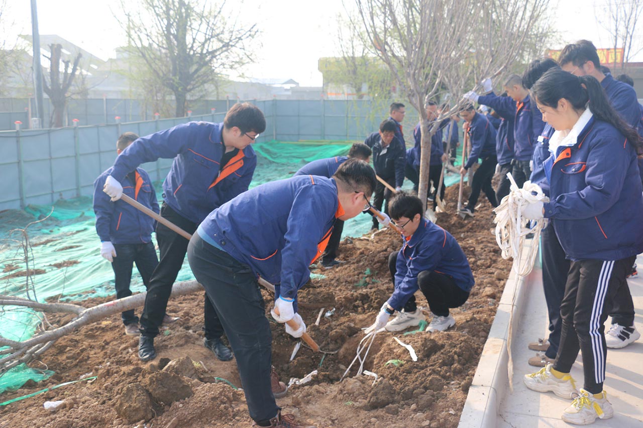 工廠植樹活動